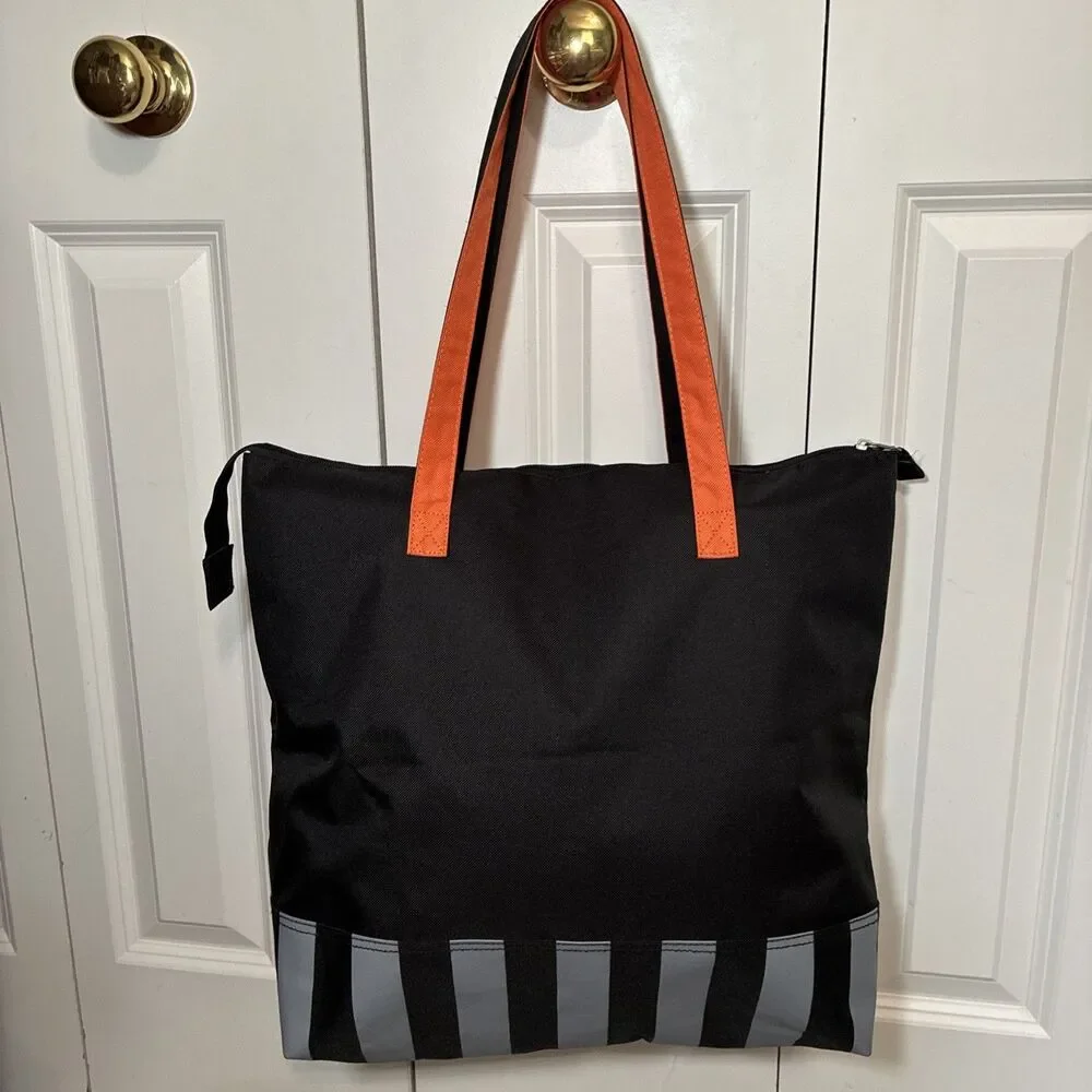 Harley-Davidson Tote Bag Orange “Ready For Road Trip To Grandpa’s” Padded